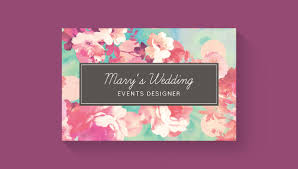 25 Wedding Planner Business Card Templates Download