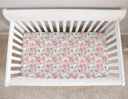 Owl Crib Bedding Set Fl Girl Crib