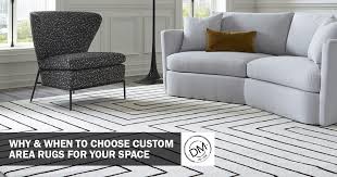 why custom area rugs can define your