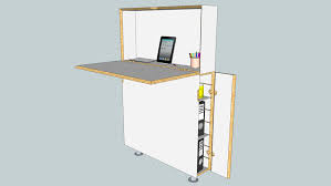 Find great deals on ebay for wall mounted folding desk. Wall Mounted Folding Work Desk Skladane Biurko 3d Warehouse