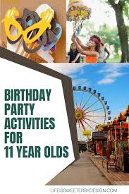 60 birthday party activities for 11