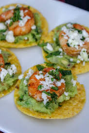 Best cold appetizers for a party or a social gathering. Mexican Shrimp Guacamole Bites The Perfect Shrimp Appetizer Recipe
