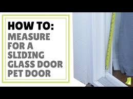 Sliding Glass Door For A Pet Door