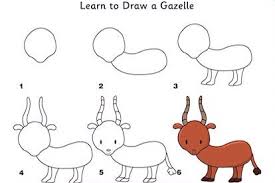 This tutorial shows the sketching and drawing steps from start to finish. Learn To Draw African Animals Simple Diys Kids Activities