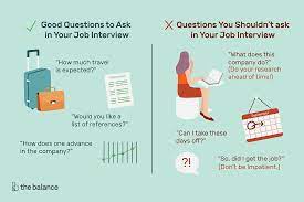 best questions to ask an interviewer
