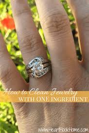 how to clean jewelry at home with one