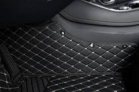 luxury leather car floor mats