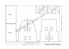 Free Doll House Plans Childs Toy Design
