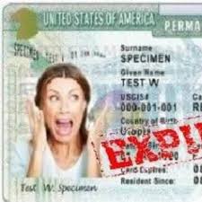 i renew or replace my green card