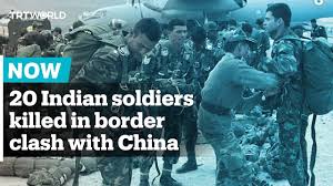 20 Indian soldiers killed in clashes with Chinese forces in disputed border  - YouTube