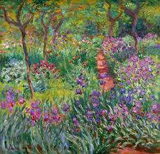 the iris garden at giverny 1899 1900