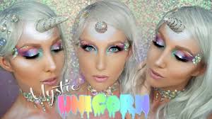 mystic unicorn halloween makeup