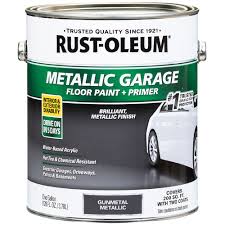 rust oleum 349353 metallic garage floor