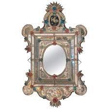 Venetian Murano Glass Mirror For