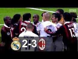 Real madrid vs ac milan 2009. Real Madrid Vs Milan 2 3 Champions League 2009 2010 Highlights Youtube Madrid Champion S League Milan