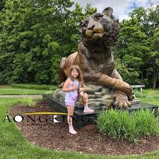 Bronze Tiger Sculpture For Outdoor