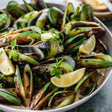 creamy garlic mussels vj cooks