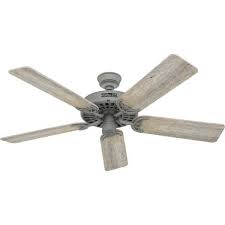 Outdoor Matte Silver Ceiling Fan 51123