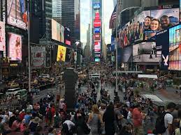 as city districts go times square is