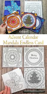Advent Calendar Mandala Endless Card Hattifant