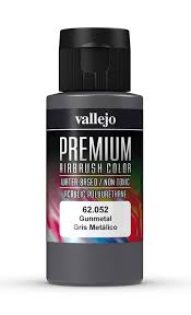 Gunmetal Premium Airbrush Colour By Vallejo 62052 60ml