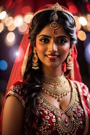 premium ai image indian bride photoshoot