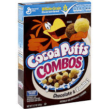 cocoa puffs cereal combos chocolate