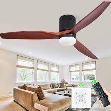 remote flush mount fan light 6 sd