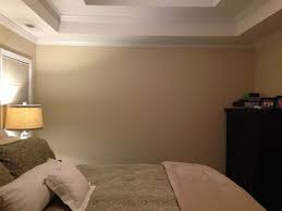 blank wall in bedroom