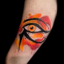 eye of horus tattoo finger 2024