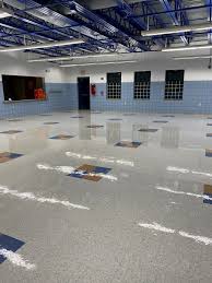 vct commercial floor stripping waxing