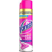 vanish gold carpet care and upholstery
