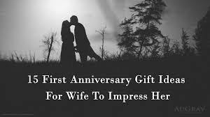 first anniversary gift ideas for wife
