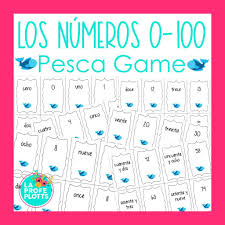 numbers in spanish activities la