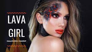 lava halloween makeup tutorial