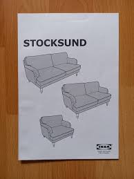 ikea stocksund 3er sofa 3 sitzer couch