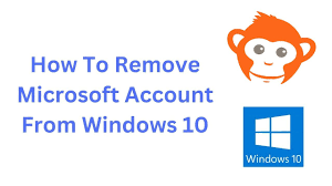 delete microsoft account windows 10