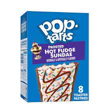pop tarts frosted hot fudge sundae