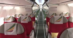 ethiopian airlines boeing 737 business