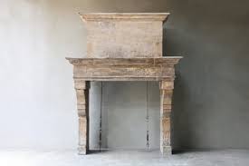 Antique French Fireplace Mantel With
