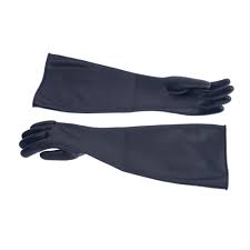 rubber sandblasting gloves 24