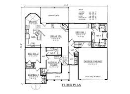 Country Style House Plan 4 Beds 2
