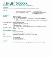 Best Medical Assistant Resume Example Livecareer