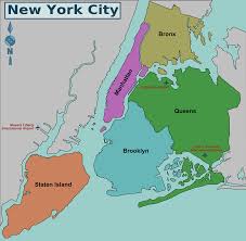 map of nyc 5 boroughs neighborhoods