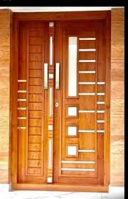 wooden front door for home at rs 25000