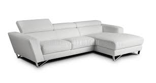 Full Leather Modern Sectional Sofa