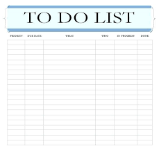 Printable To Do List Template Theflawedqueen Com
