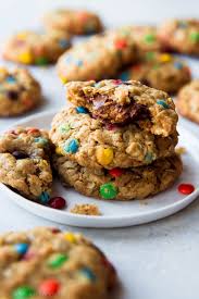 (this is two bags of candy melts, or about 4 cups total). Peanut Butter Cup Surprise Monster Cookies Sally S Baking Addiction