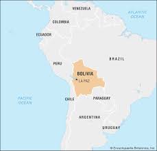 Bolivia hegoameriketako herrialde bat da. Tupiza Bolivia Britannica
