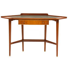 Download 1,152 vintage corners free vectors. Vintage Corner Desk In Wood And Brass Design Market